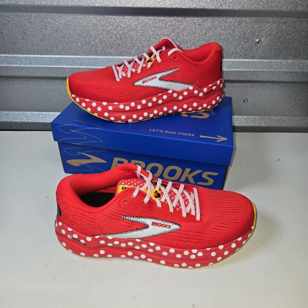 Brooks Ghost Max 2 Minnie Mouse Men's Running Shoes Size 10 (D) runDisney | NEW - Picture 2 of 14